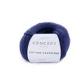 Concept by Katia Cotton-Cashmere 62 tummansininen