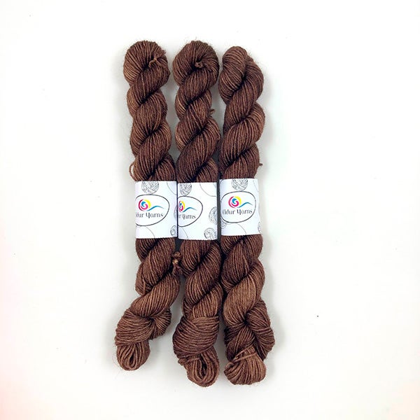 Eldur Yarns Natiainen 20 g Ruskea