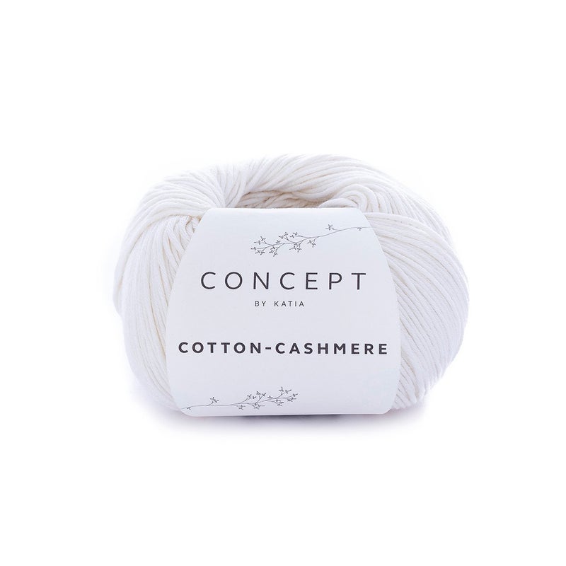 Concept by Katia Cotton-Cashmere 52 valkoinen