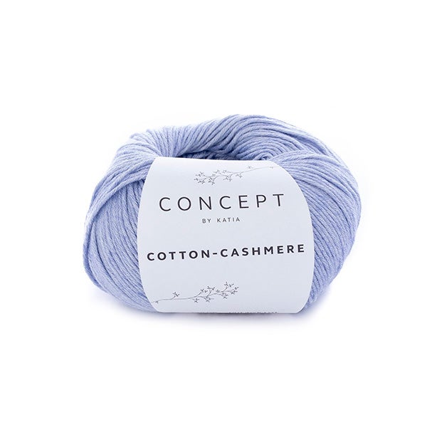 Concept by Katia Cotton-Cashmere 58 vaalea farkunsininen
