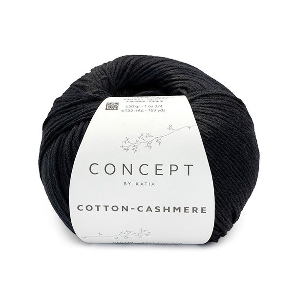 Concept by Katia Cotton-Cashmere 89 musta